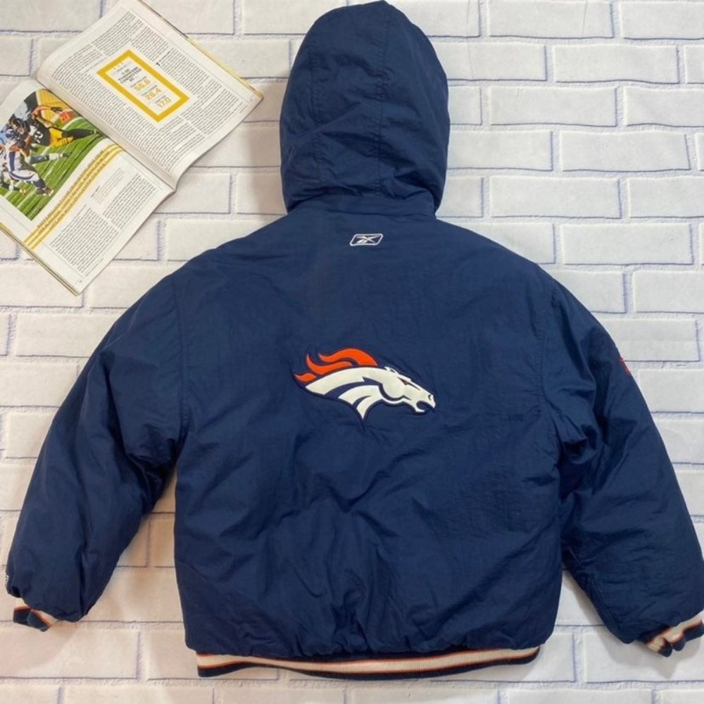 NFL Denver Broncos Vintage Reebok Jacket Youth - Picture 10 of 12